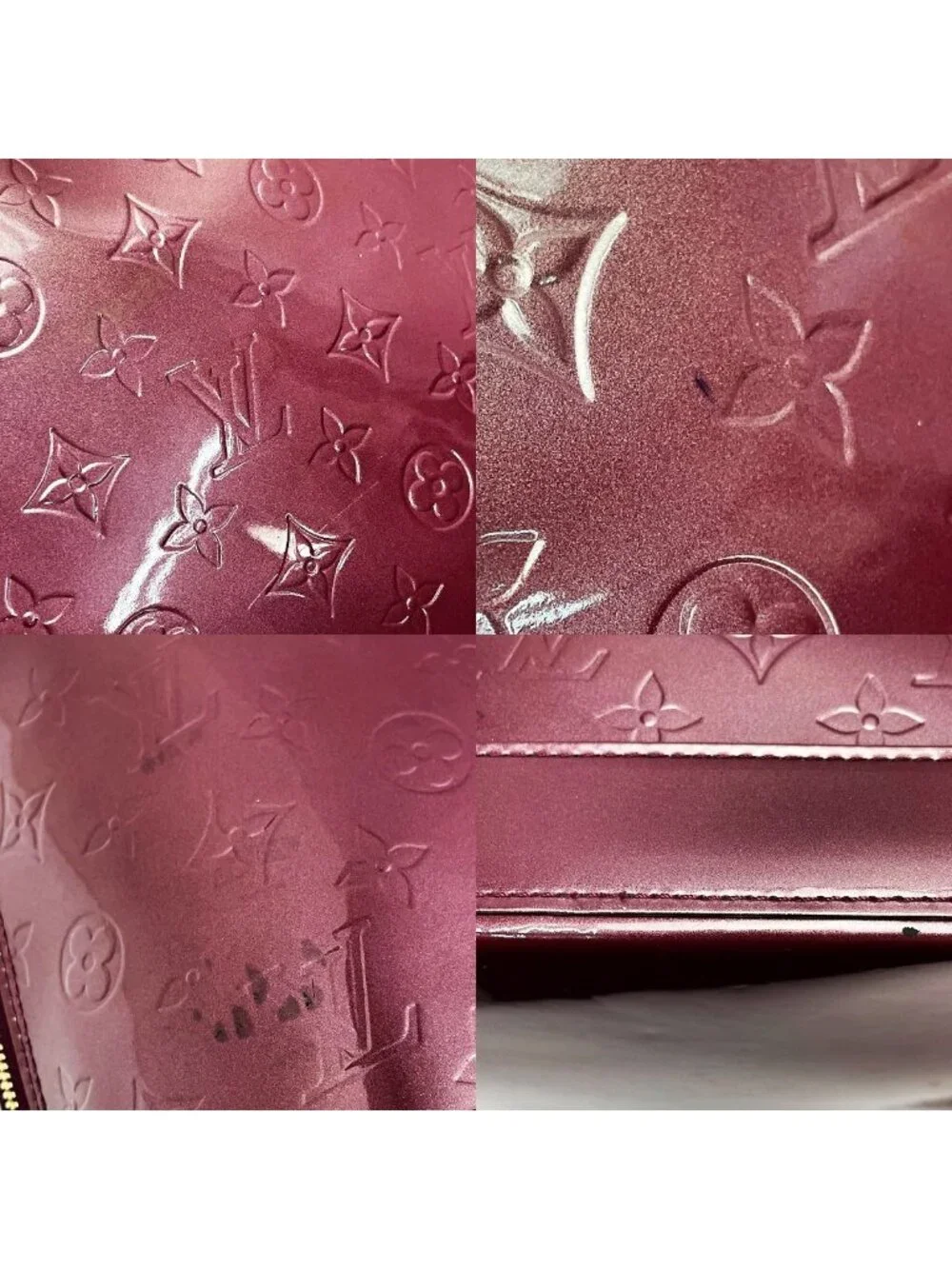 Louis Vuitton Vernis Alma GM Rouge Fauvist Padlock Key 2 - Picture 9 of 9